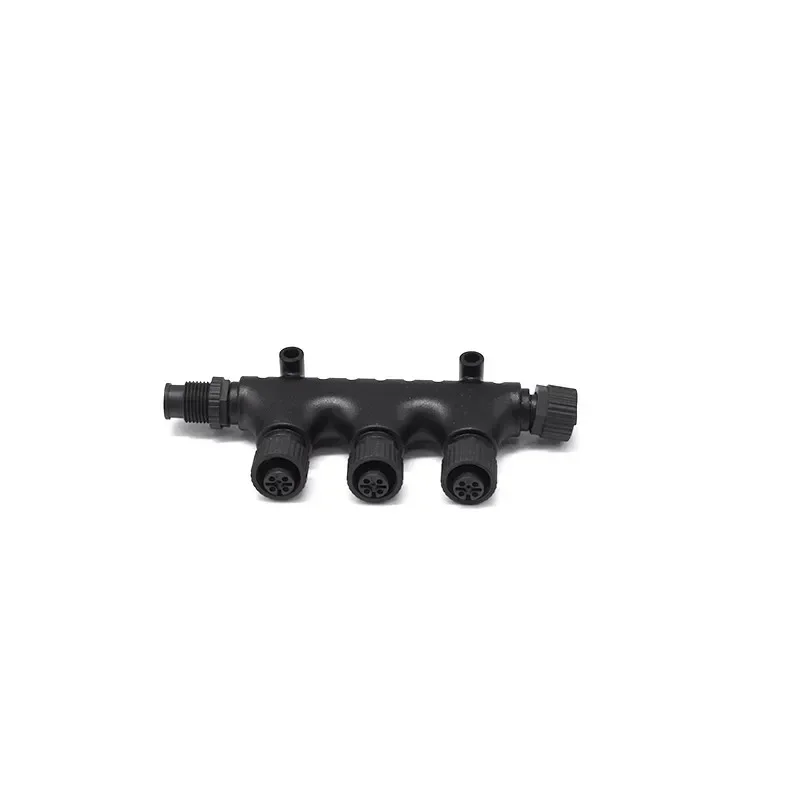 NMEA2000 5-pins 3 4 5 6 7 8 schepenconnector buiten waterdicht poort IP68 3-weg T-type maritieme jachtconnector voor gebruik 4A 250V stekker