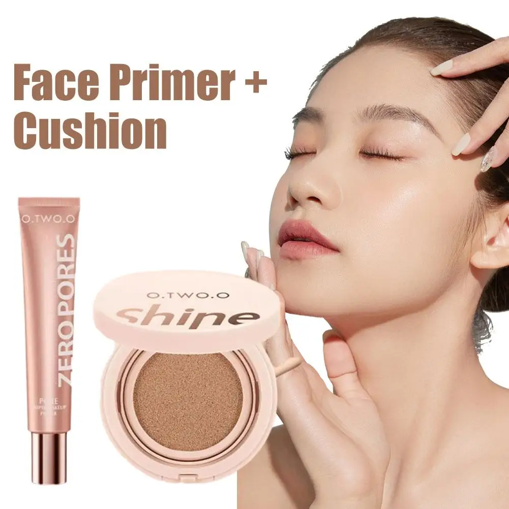 Makeup Primer Moisturizing CC Cream Foundation Mushroom Cream Base Foundation Air Face BB Head Makeup Long-lasting Cushion C8P6