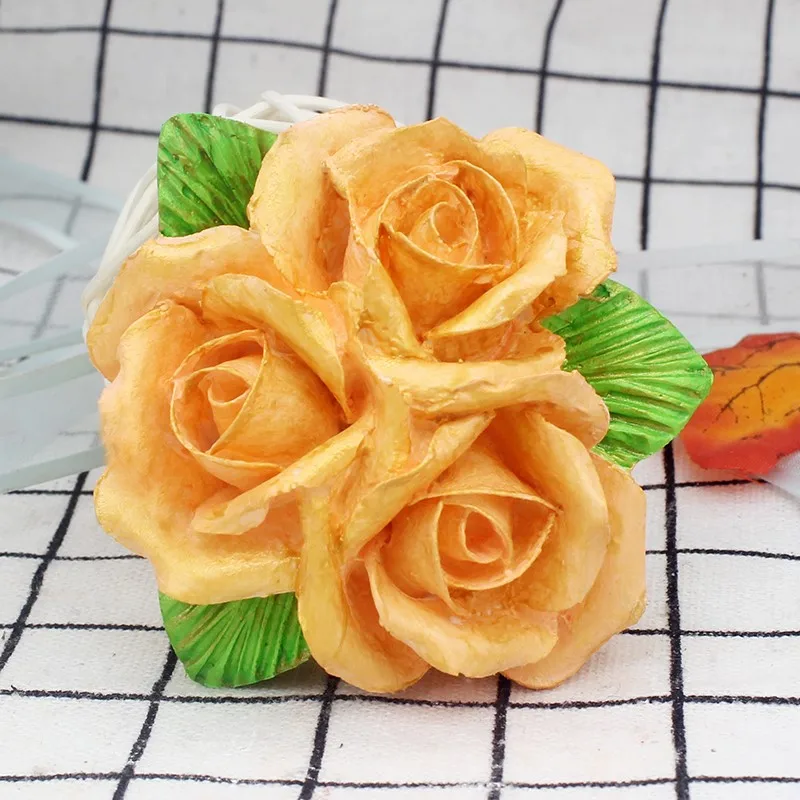 

PRZY-3 Roses Flowers Silicone Mold, Fondant Mould, Soap Making Moulds, Resin Clay Molds, DIY, Handmade Flower Rose Mould