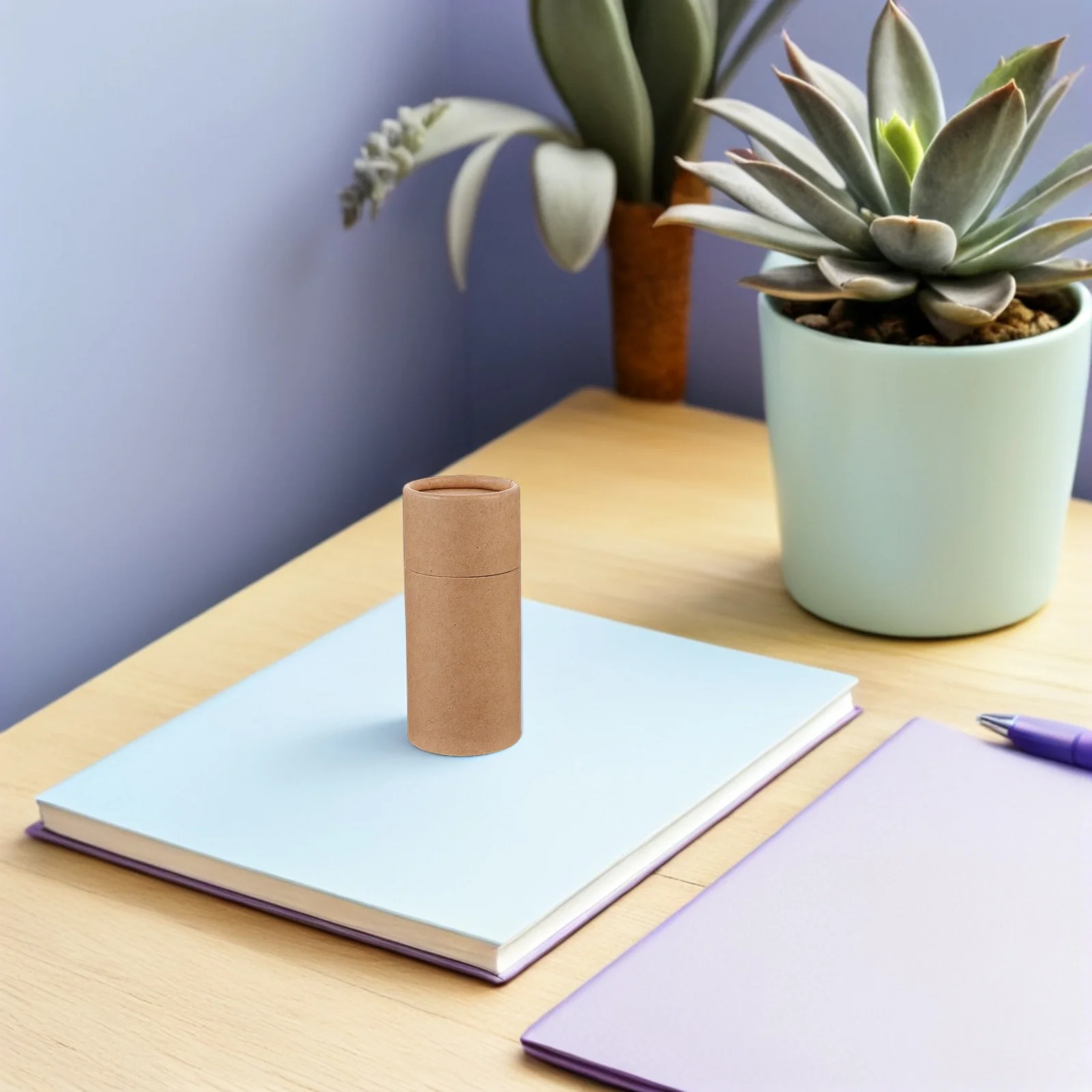 

15pcs Essential Oil Bottle Paper Tube Packaging Case Gift Box Round Tea Leaf Jar Container Portable Storage Box 30ml