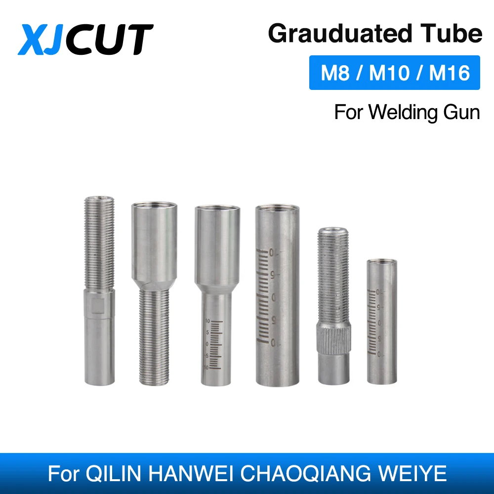 Handheld Welding Grauduated Tube Consumables Nozzles Connecting Pipe Tube Welding For QILIN HANWEI CHAOQIANG WEIYE Graded Tube