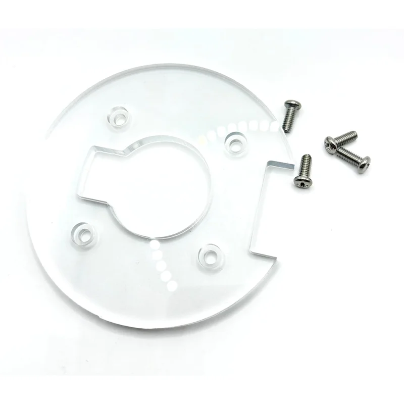 SEWS-For 2723-20 M18 Fuel Compact Router Replacement Fixed Base Plate- Standard Model(31-06-0032) With 4 Screws Includ