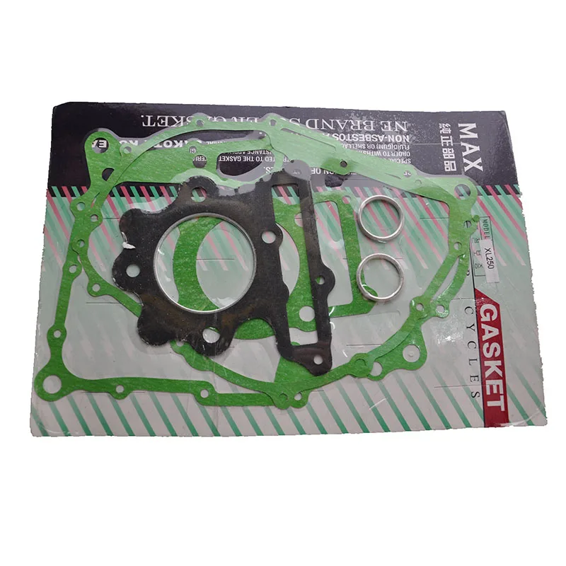 Motorcycle Engine Crankcase Covers Cylinder Gasket Kits For Honda XL250 XL 250