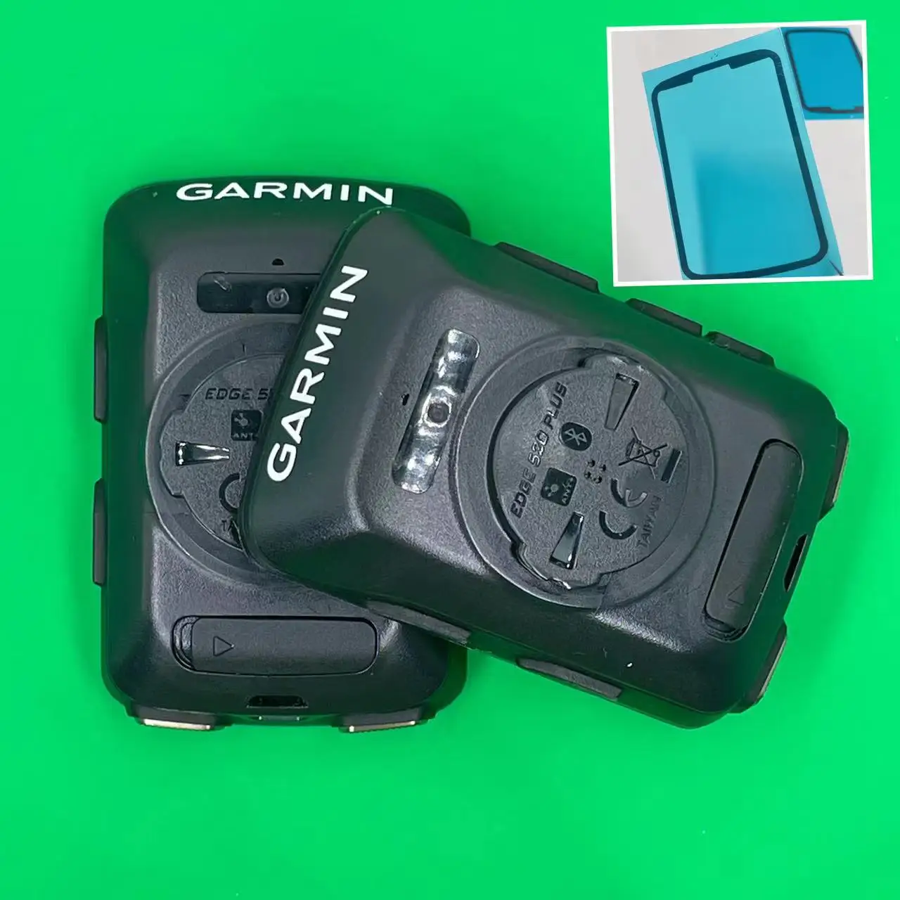 Orijinal arka kapak GARMIN EDGE 520 bisiklet hız ölçer arka kapak ile pil onarım değiştirme (LCD)