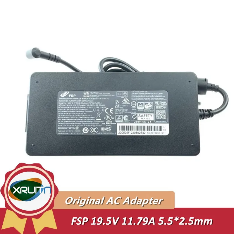 

Genuine FSP230-AJAS3-1 FSP 19.5V 11.79A AC Adapter 230W Power Supply Slim Laptop Charger FSP230-AJAS3 5.5*2.5mm Original