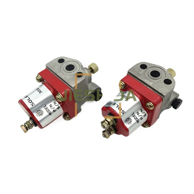 

For Cummins diesel generator NT855/K19/K38 flameout solenoid valve switch 3018453/3018354 excavator accessories