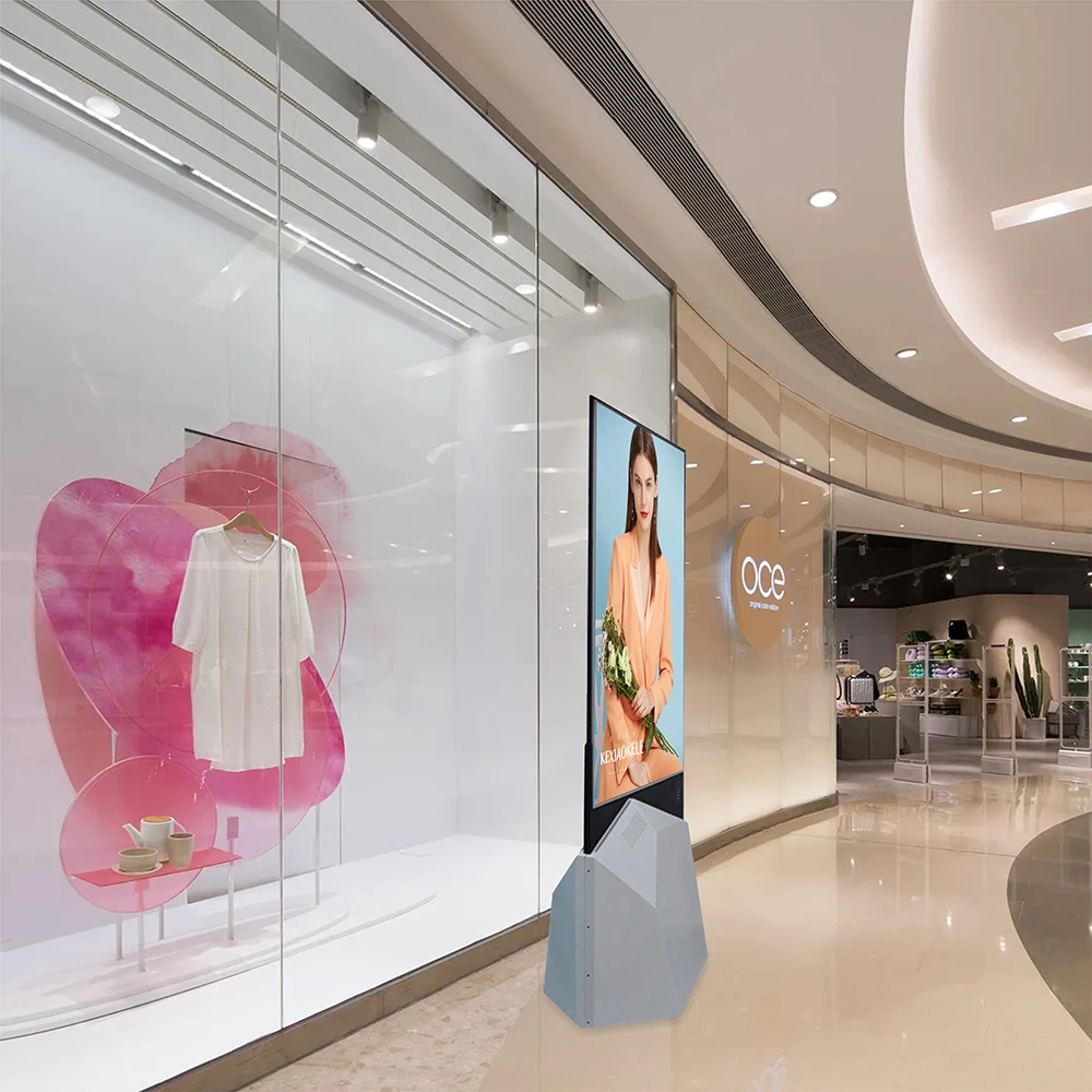 Commercial Display Vertical Double-sided Advertising Machine Propaganda Double-sided Screen