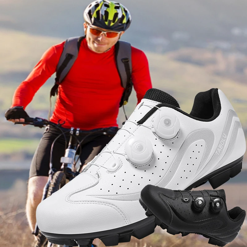 

2024 Cycling Shoes Bike Sneakers Cleat Non-slip Men's Mountain Biking Shoes Bicycle shoes road footwear speed shoes