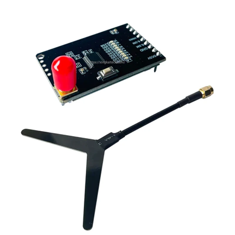 Fpv 1.2G 1.3G Vrx 9ch Fpv Video-Ontvanger Met Digitaal Display-95dbm Voor Fpv Drone Rc Model