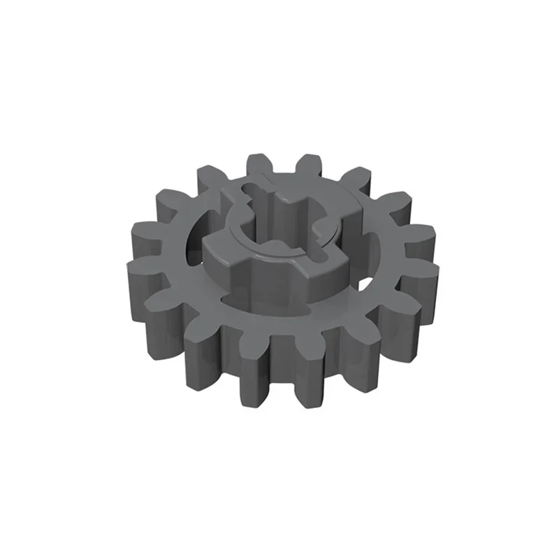 MOC 10 Uds 94925 engranaje 16 dientes eje agujero Kit de bloques de construcción con partículas laterales cerradas juguetes educativos niños regalos de cumpleaños