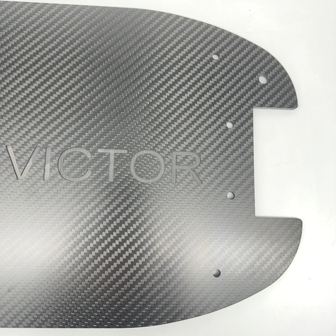 Customized Carbon Fiber Deck Pedal Cover For Dualtron Electric Scooter Thunder Victor Luxury