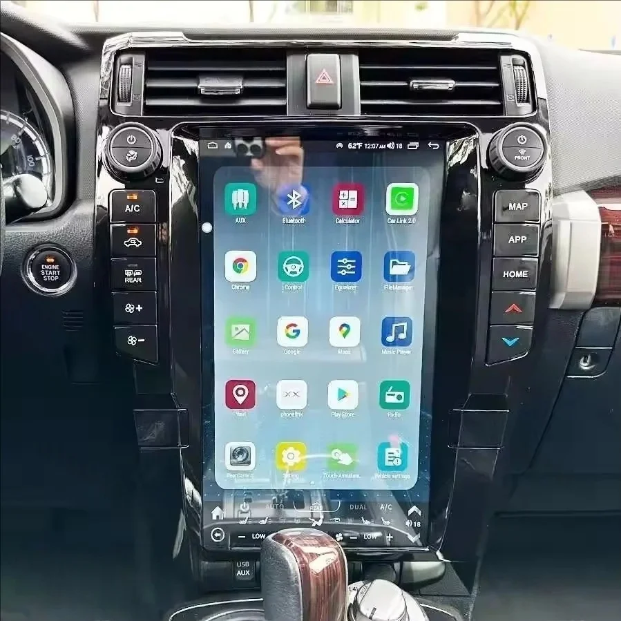 JYCC For Toyota 4Runner 2010-2022 Car Radio 16 Inch Touch Screen Multimedia Player Stereo GPS Navi Auto Android Wireless CarPlay