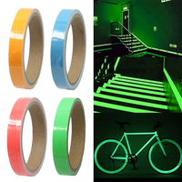 Game Hall Luminous Tape Emergency Logo Glow In The Dark Stickers Decor Glow Self-Adhesive Warning Party Safety Stag Supplies 3m