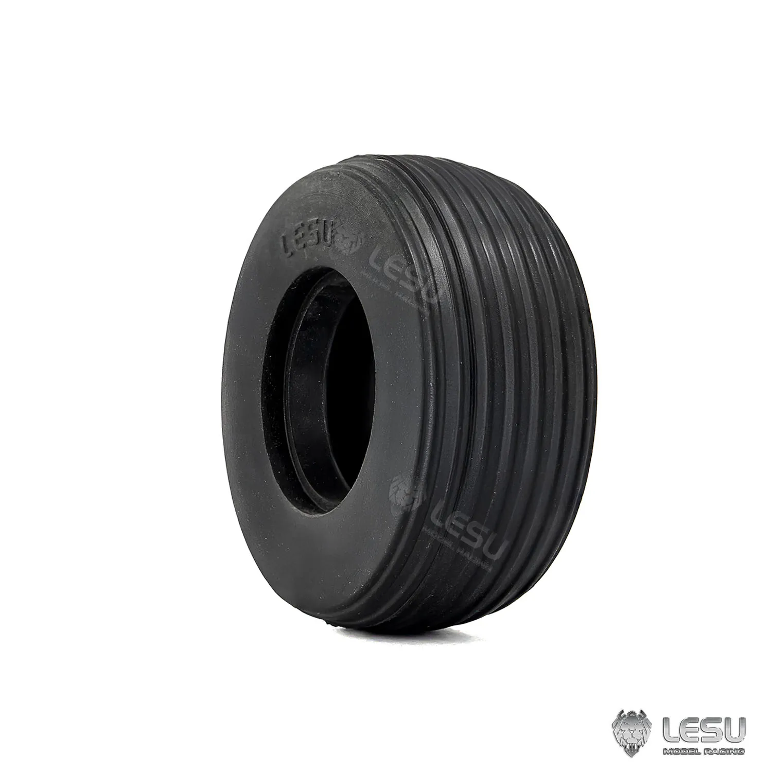 63MM Rubberen Achterwiel Band voor LESU AOUE 225A DIY Deel 1/14 RC Hydraulische Log Loader Afstandsbediening Suikerriet Loader Grabber