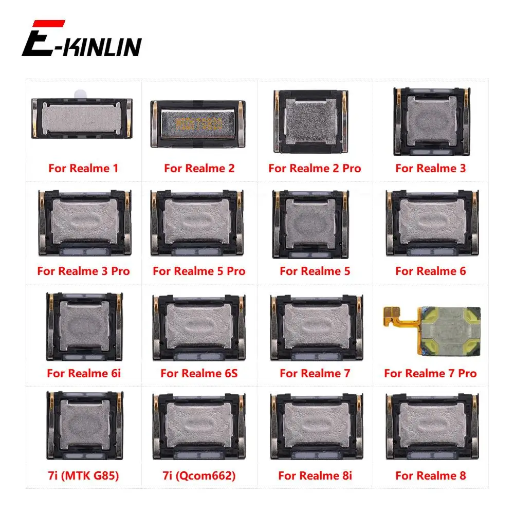 Earpiece Earphone Top Speaker Sound Receiver Flex Cable For OPPO Realme 1 2 3 3i 5 5i 6 6i 6S 7 7i 8i 8 Pro 5G 4G