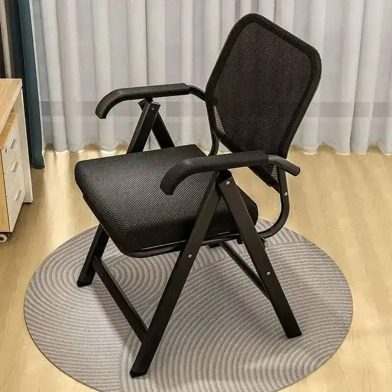 

Back Chair Office Home Chair Study Folding Chair Commercial Company Office Chairs Living Room Leisure Folding Chairs