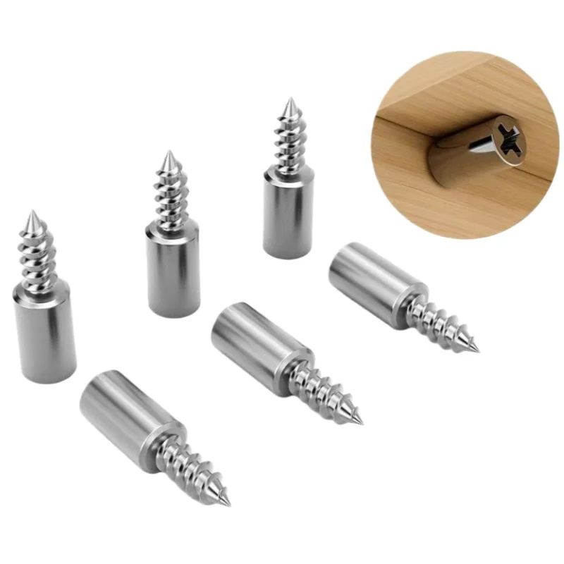 Support de panneau de couche de garde-robe, 25 pièces, vis autotaraudeuses intégrée, support de séparation, support fixe