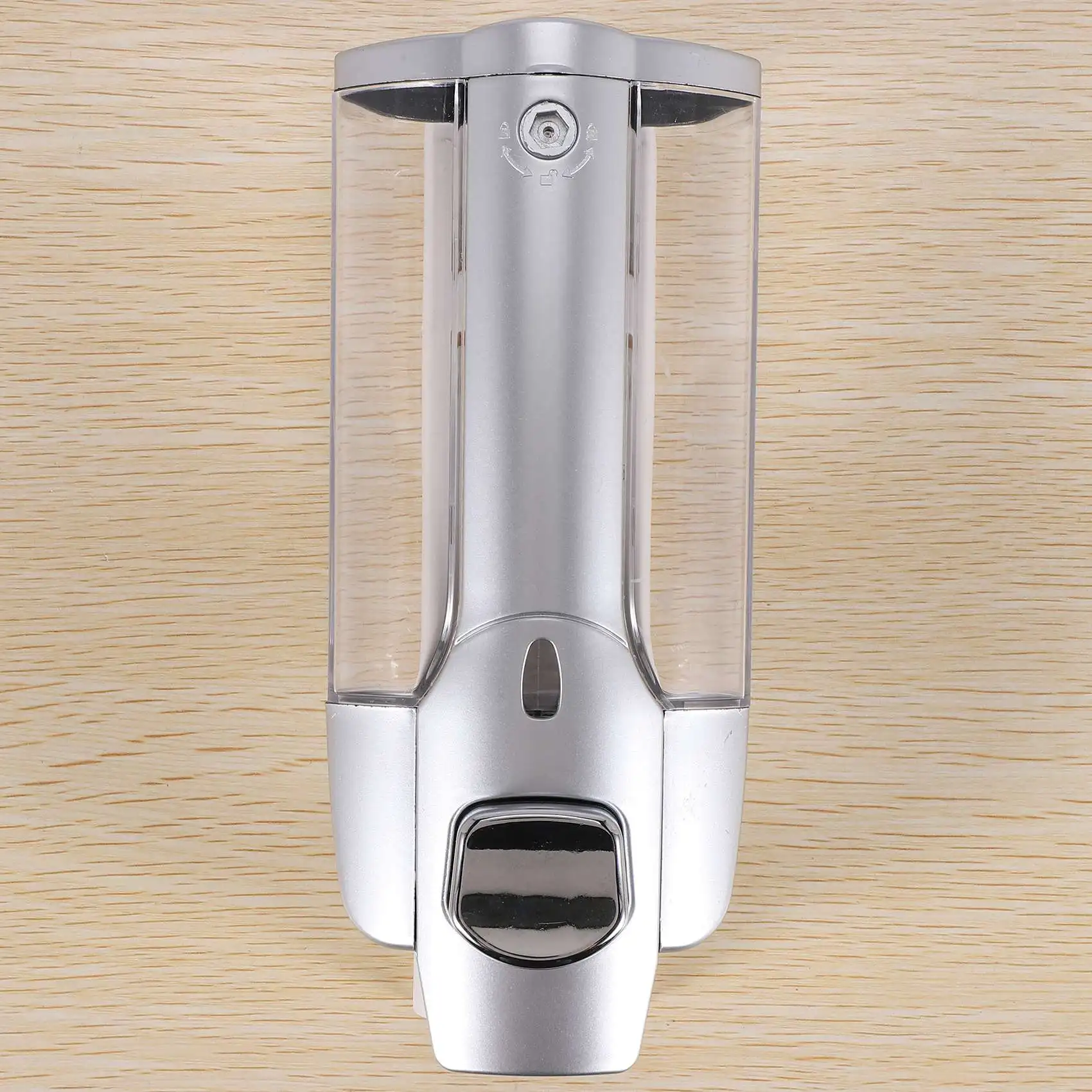 2025 Dispenser di sapone Trend, Dispenser manuale a parete, Dispenser di gel per le mani manuale 350 ml, Gel doccia, Dispenser di shampoo per cucina