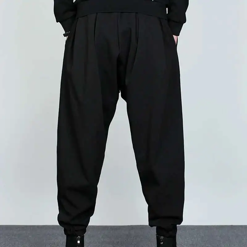 Large-Size Fashion Department Loose-Fitting Trend Japanese Vertical Feeg Brand Dark Bloomers Male Hairdresser Bound Feet Haru