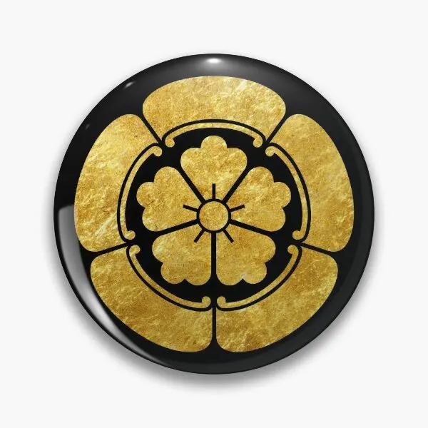 دبوس زر ناعم من عشيرة الساموراي الياباني من الذهب الصناعي ، قبعة معدنية ، ملابس مضحكة ، بروش نسائي ، ديكور كرتون لطيف ، دبوس إبداعي