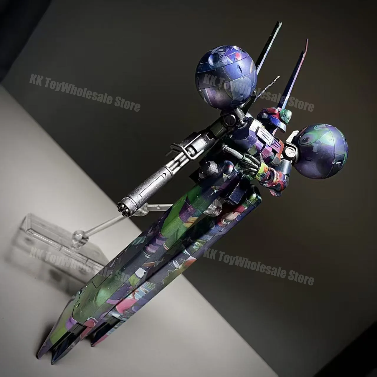 Em estoque jk modelo 1/144 hg MS-21C dra-c doodle esquema de cores montagem modelo kits anime figura ação robô modelo plástico brinquedos