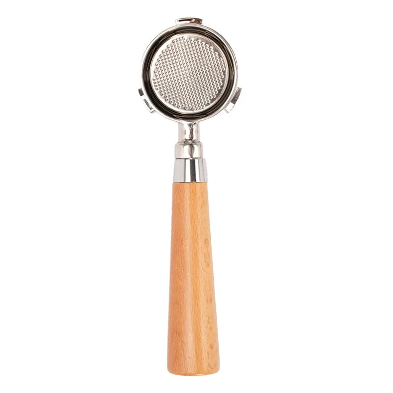 for-51mm-coffee-machine-handle-three-ears-bottomless-solid-wood-handle-304-stainless-steel-coffee-extraction-accessories