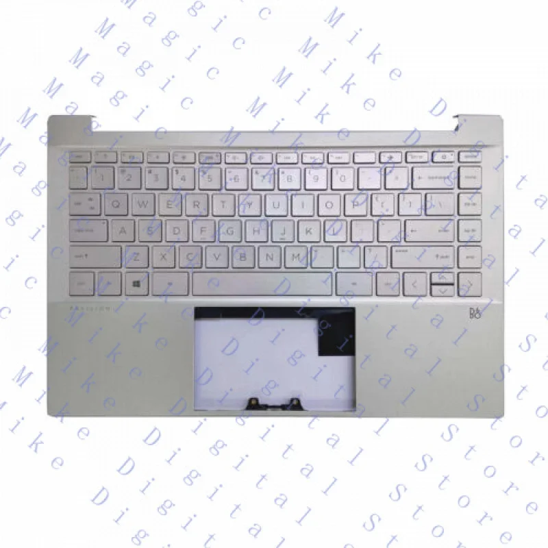

UU New for HP Pavilion 14-DV TPN-Q244 Palmrest W/US backlit Keyboard Bezel M16651-001