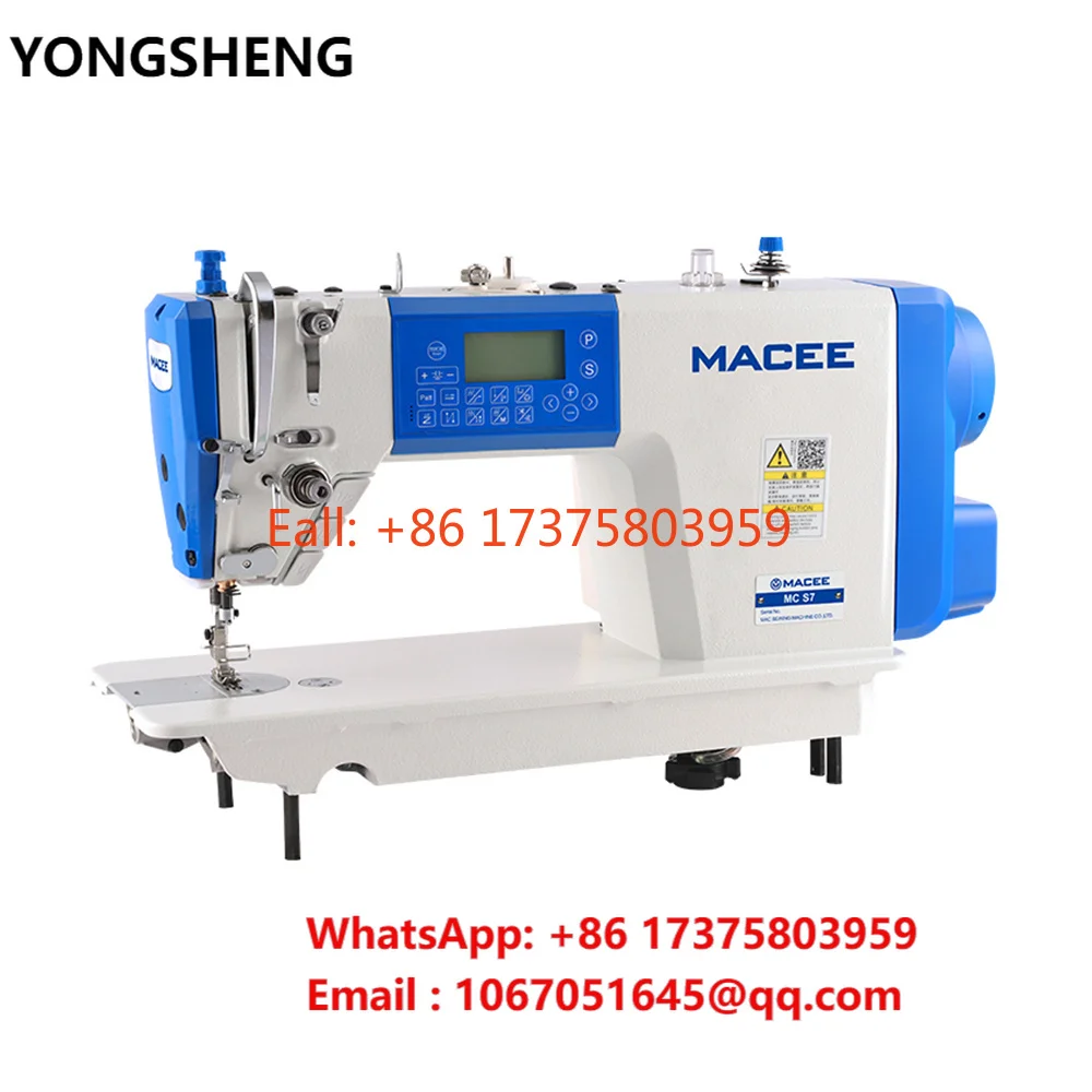 MC S7 High Quality Industrial Computerized Single Nee dle Lockstitch Sewing Machine