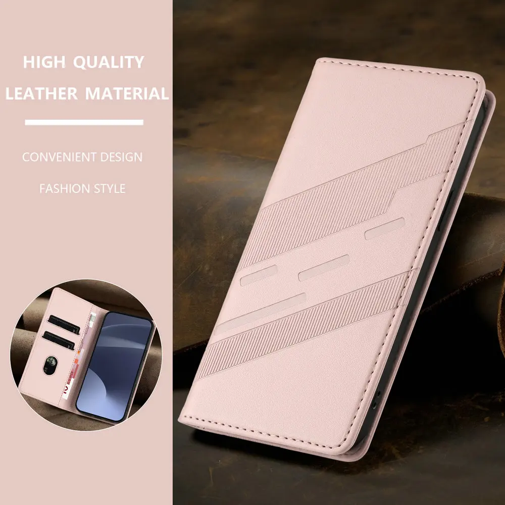 BetopNice Luxus-Hülle für Xiaomi Poco F7 X7 Pro X6 X5 X4 GT X3 NFC F8 Ultra F7 F6 F5 F3 M4 M5 M6 M7 M8 X8 Pro Max 7F 5G Magnet-Buchhülle 3