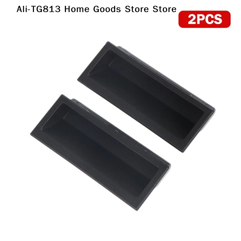 

[TG813]Industrial Iron Sheet Cabinet Pull Plastic Concealed Handle Recessed Plastic Grip For Chassis Door Handle