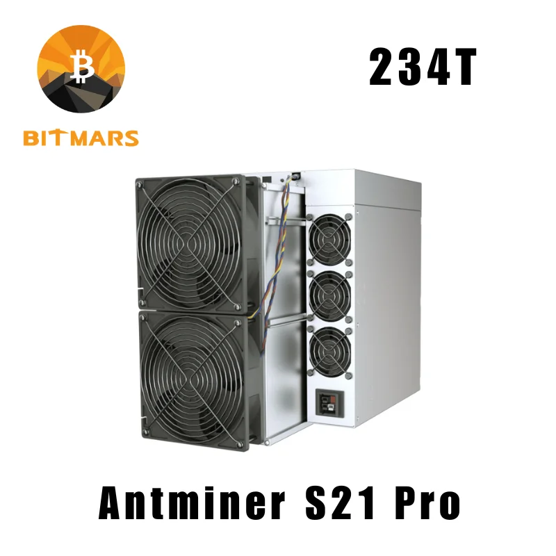 العلامة التجارية الجديدة Bitmain Antminer S21 Pro Bitcoin Miner 234TH/S