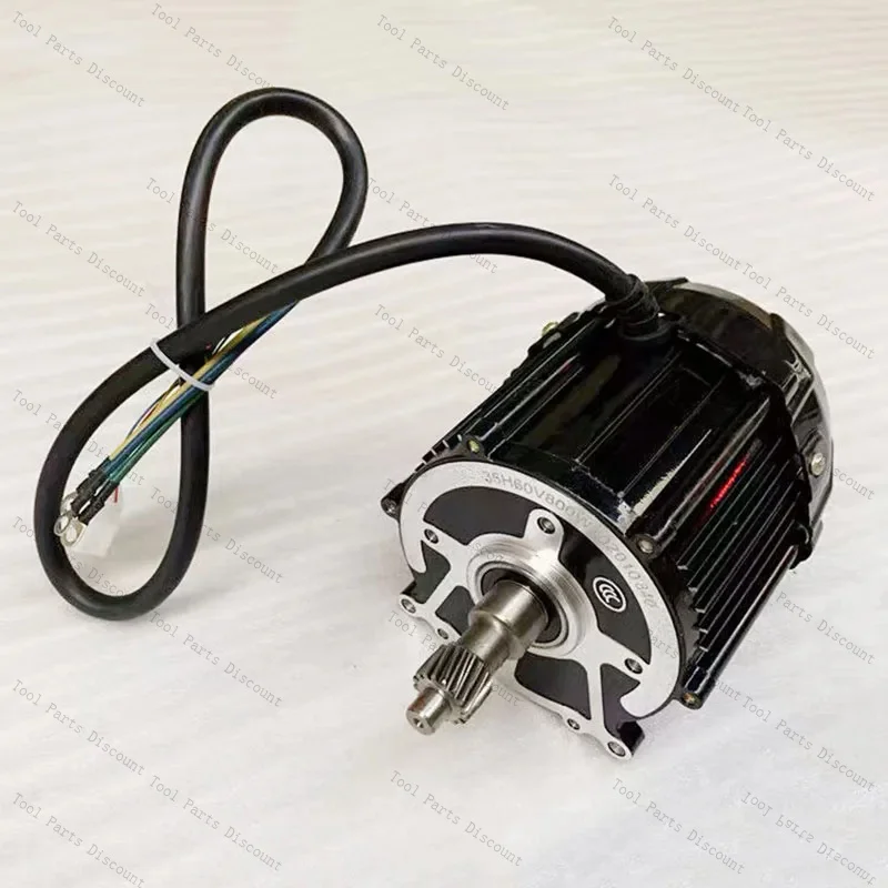 In Stock High-Power Tricycle 60V72V800W1000W1100W1200W General Copper 5-Hole 16-Tooth Motor