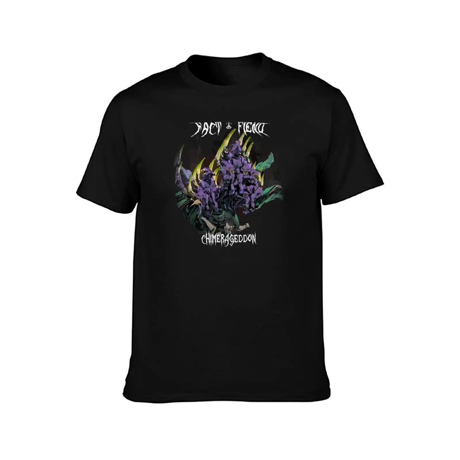 Chimerageddon - A Fact Fiend Album - (Alternate Colour Scheme + Text) T-Shirt Streetwear Print Tee Shirt T-Shirt