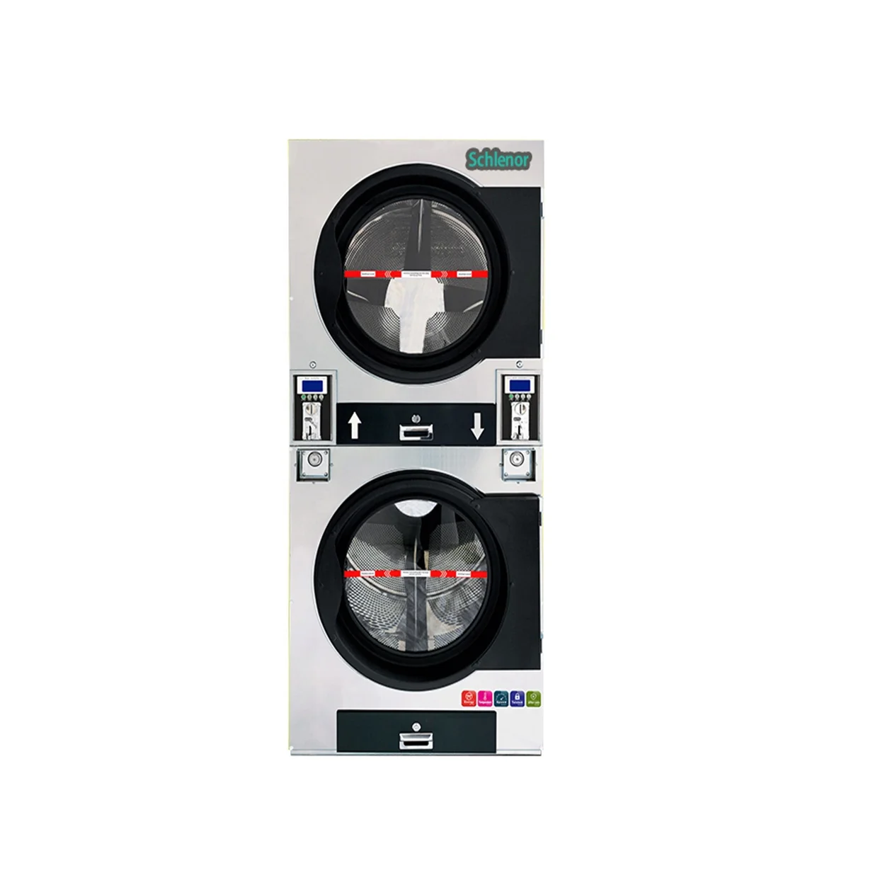 How to Start a Laundromat Commercial Stack Laundry Washer and Dryer Machine Laundry Equipment