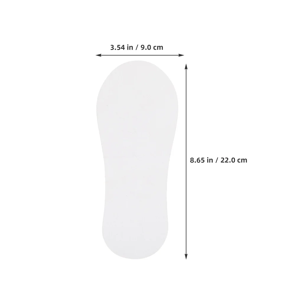 100pcs Invisible No-Show Sock Inserts Cardboard Lightweight Paper Sock Shapers For Stretching Storage Display Packaging Socks