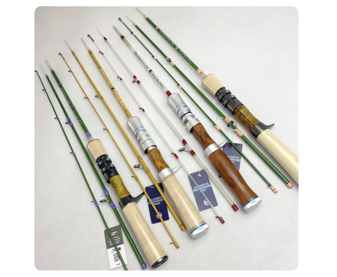 Fishing Boat Fiberglass - 3-section fiberglass casting rod Weiweilong 4113.473.493