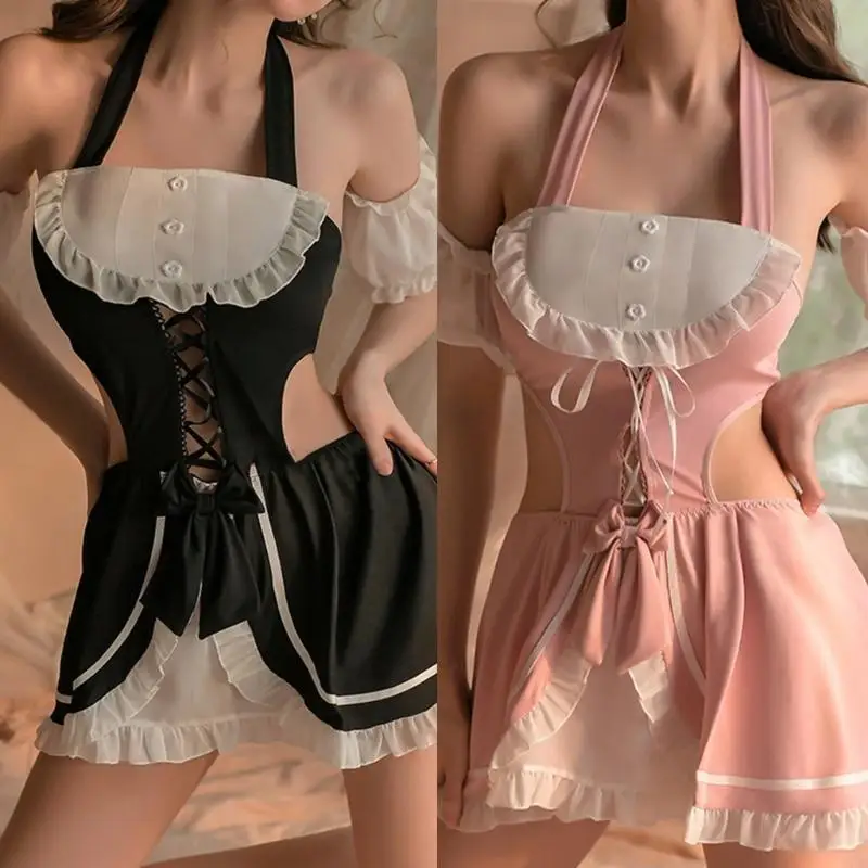 

Sexy Maid Cosplay Lingerie Sexy Maid Dress Naughty Maid Costume
