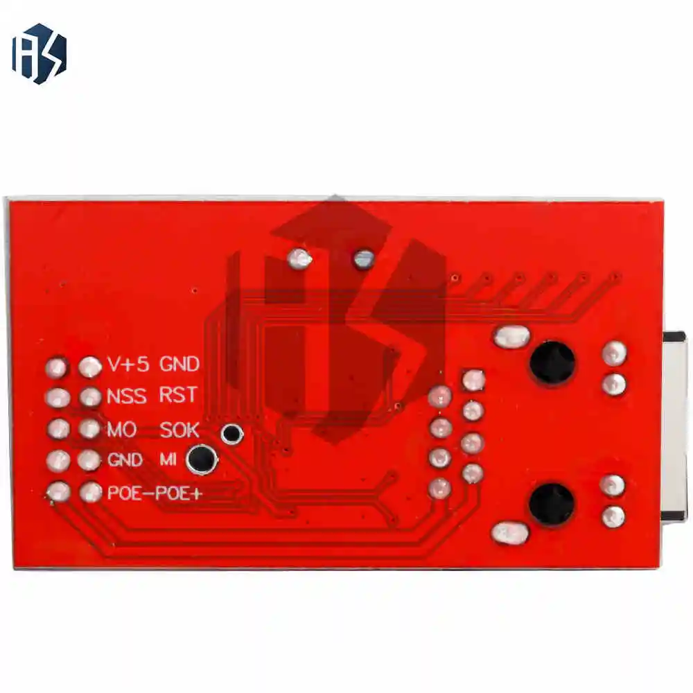 Mini módulo de placa de red W5100 LAN Ethernet Shield R3 W5100 3,3 V 5v Compatible con Arduino Ethernet Mega 2560 Mega2560