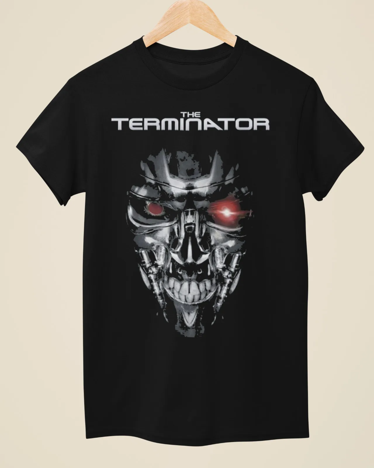 Terminator T800 - Movie Inspired Unisex Black T-Shirt