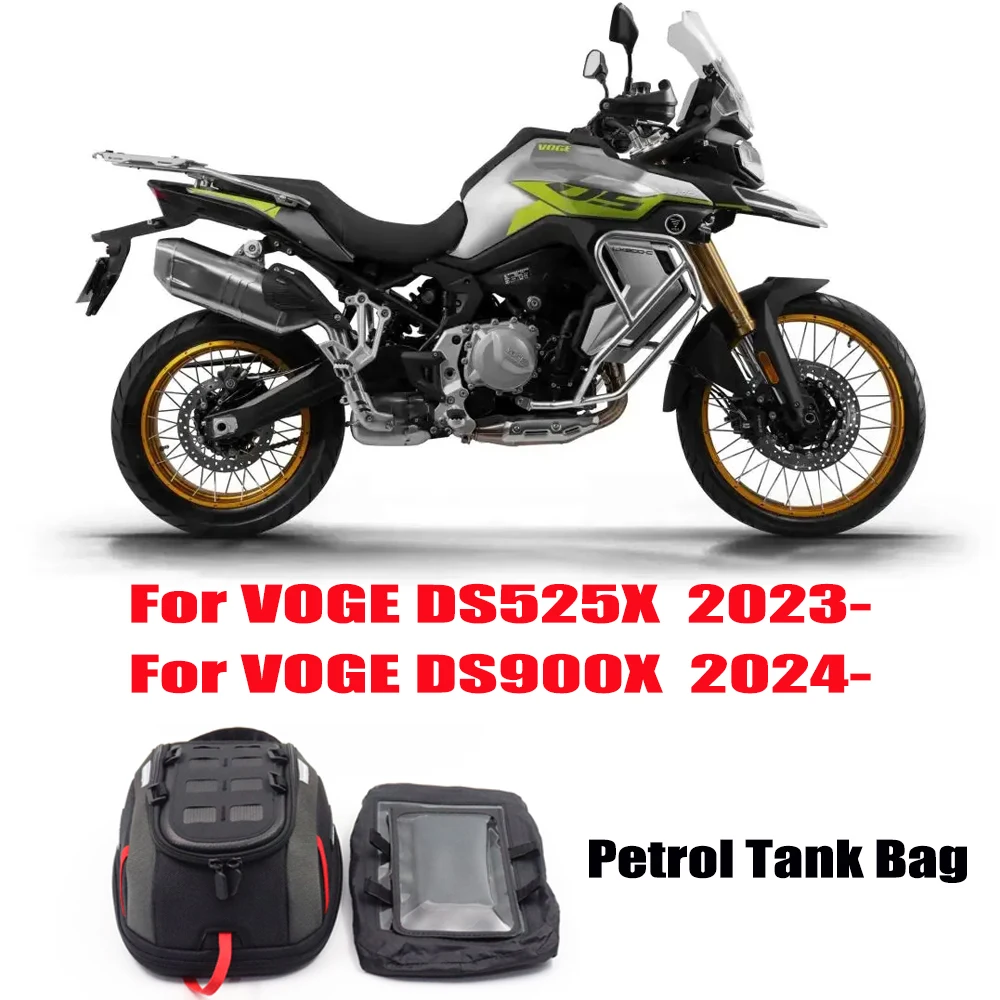 For VOGE DS900X DS 900X DS525X DS 525X 2023- Accessories Petrol Tank Bag Luggage Tanklock Racing Backpack Motorcycle Tank Bag