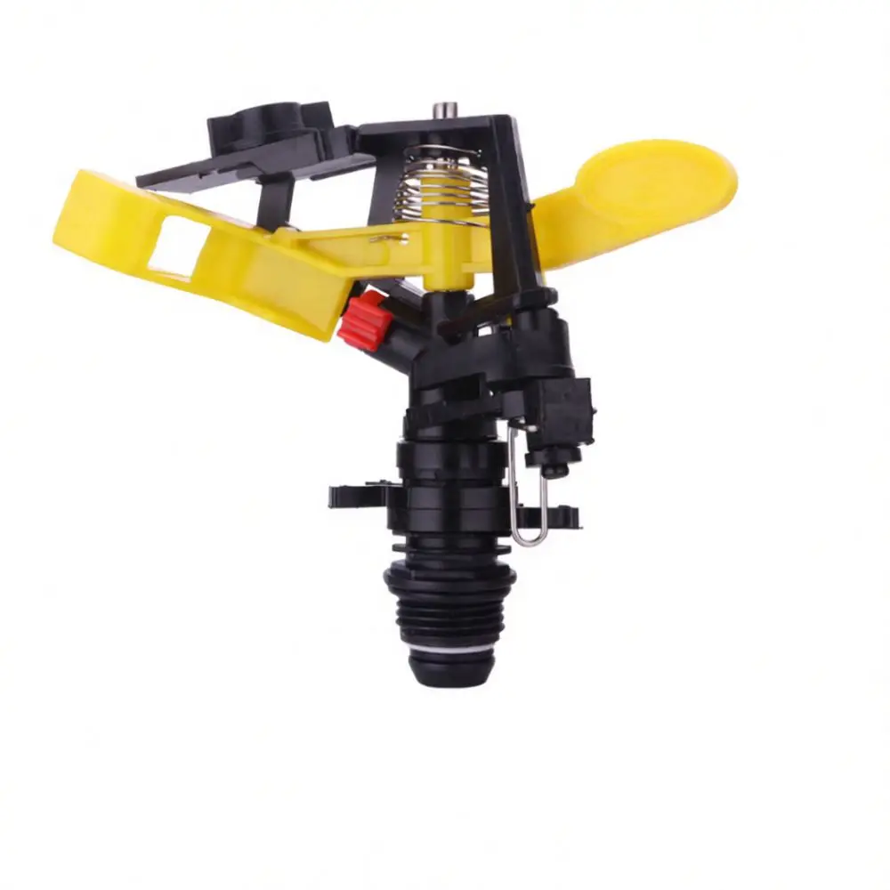 Outdoor Garden Lawn Sprinkler Irrigation Rocker Nozzle Adjustable Rotating Water Spray Head Farm Watering Equipment System