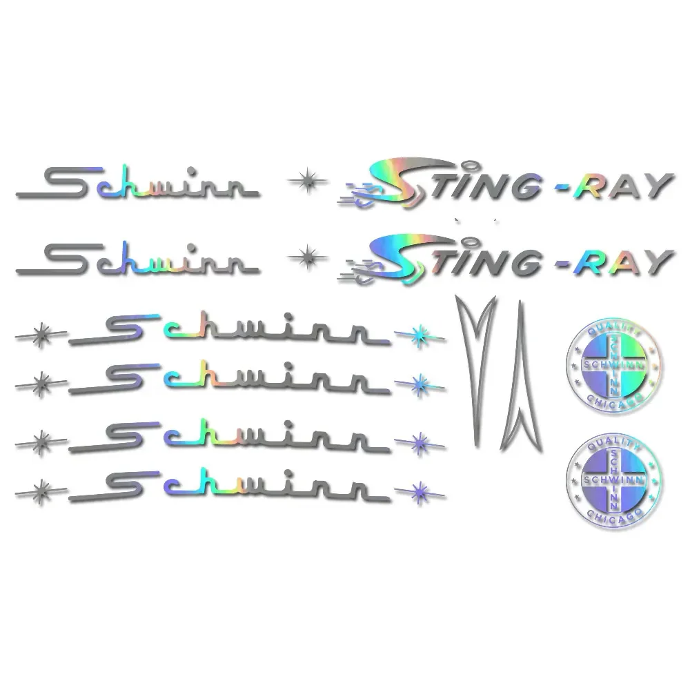 AliExpress For SCHWINN STINGRAY Bike Frame Sticker Decal Kit (Sticker No background Die Cut )