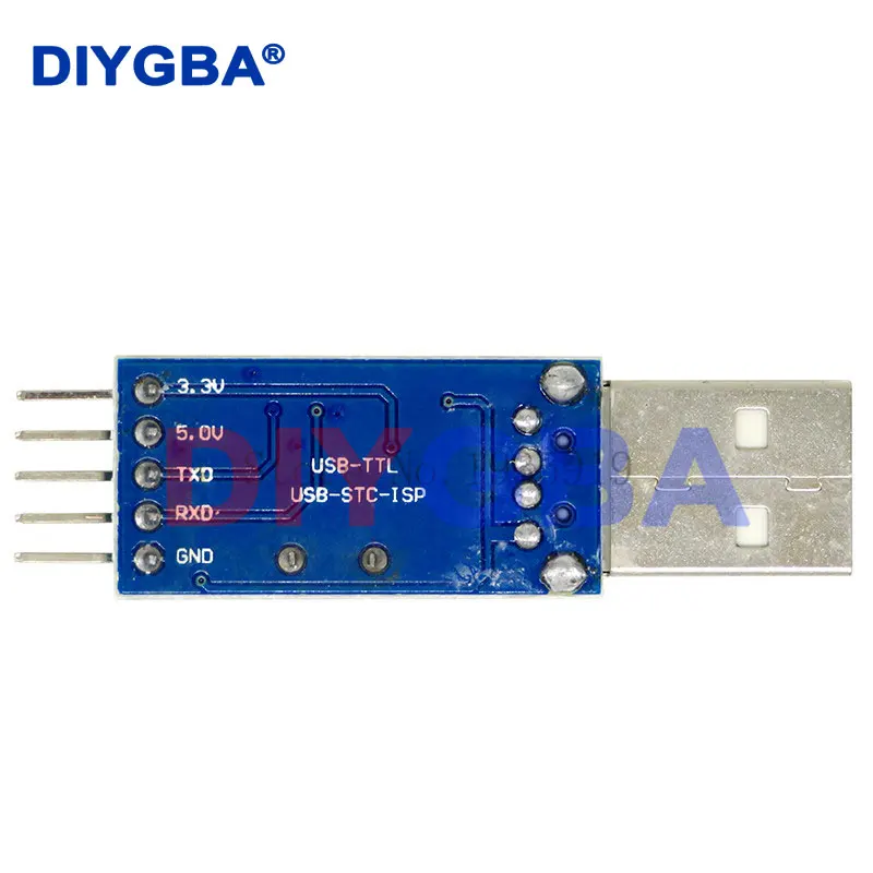 PL2303 PL2303HX / PL2303TA USB To RS232 TTL Converter Adapter Module with Dust-proof Cover PL2303HX for arduino download cable