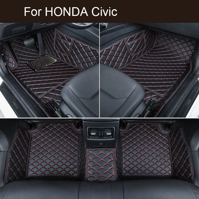 

Автомобильные коврики для HONDA Civic 2012-2016, аксессуары, автомобильные коврики на заказ