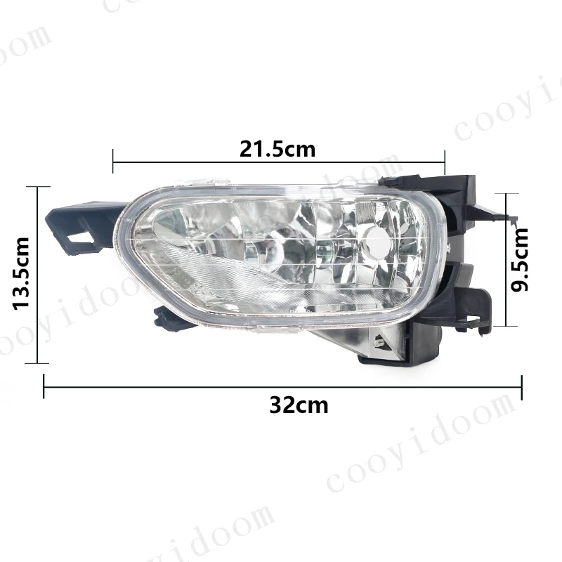 Car Front Lights Fog Lamp Fog Light Front Bumper Lamp For HONDA CRV 2002 2003 2004 RD5 RD7 Foglight car-stylingdriving light