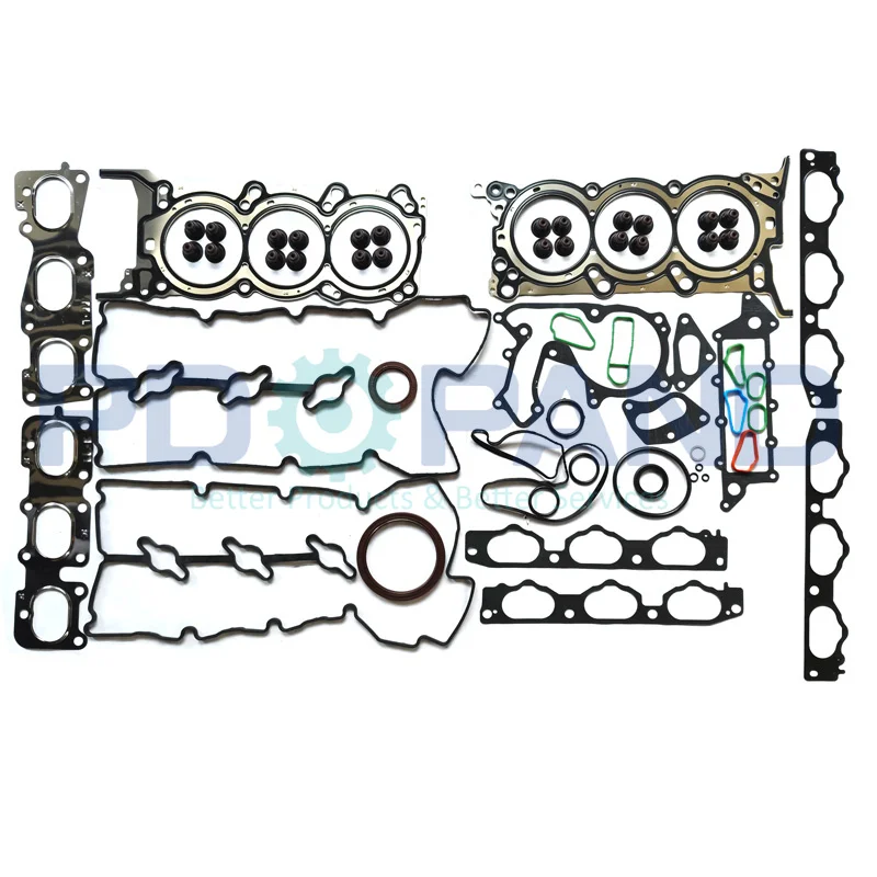 

OEM Spec Fit Hyundai Kia Sorento Azera Entourage Centennial Equus Veracruz 3.8L V6 G6DA Комплект уплотнений полной прокладки двигателя