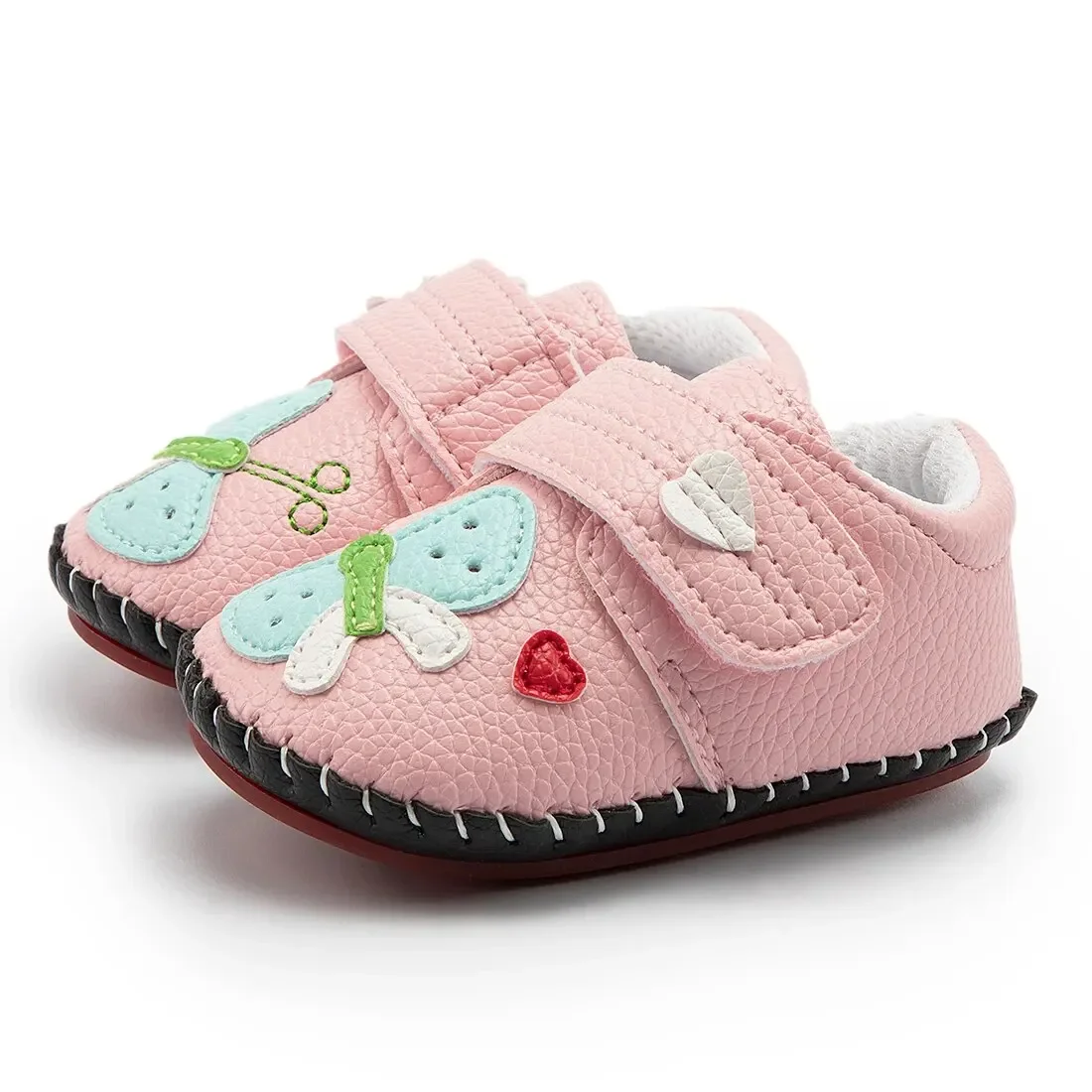 Boy Girl Shoes First Walkers Newborn Baby Shoes Bear Deer Animal Pattern Casual Shoes Anti-slip Rubber Bottom Baby