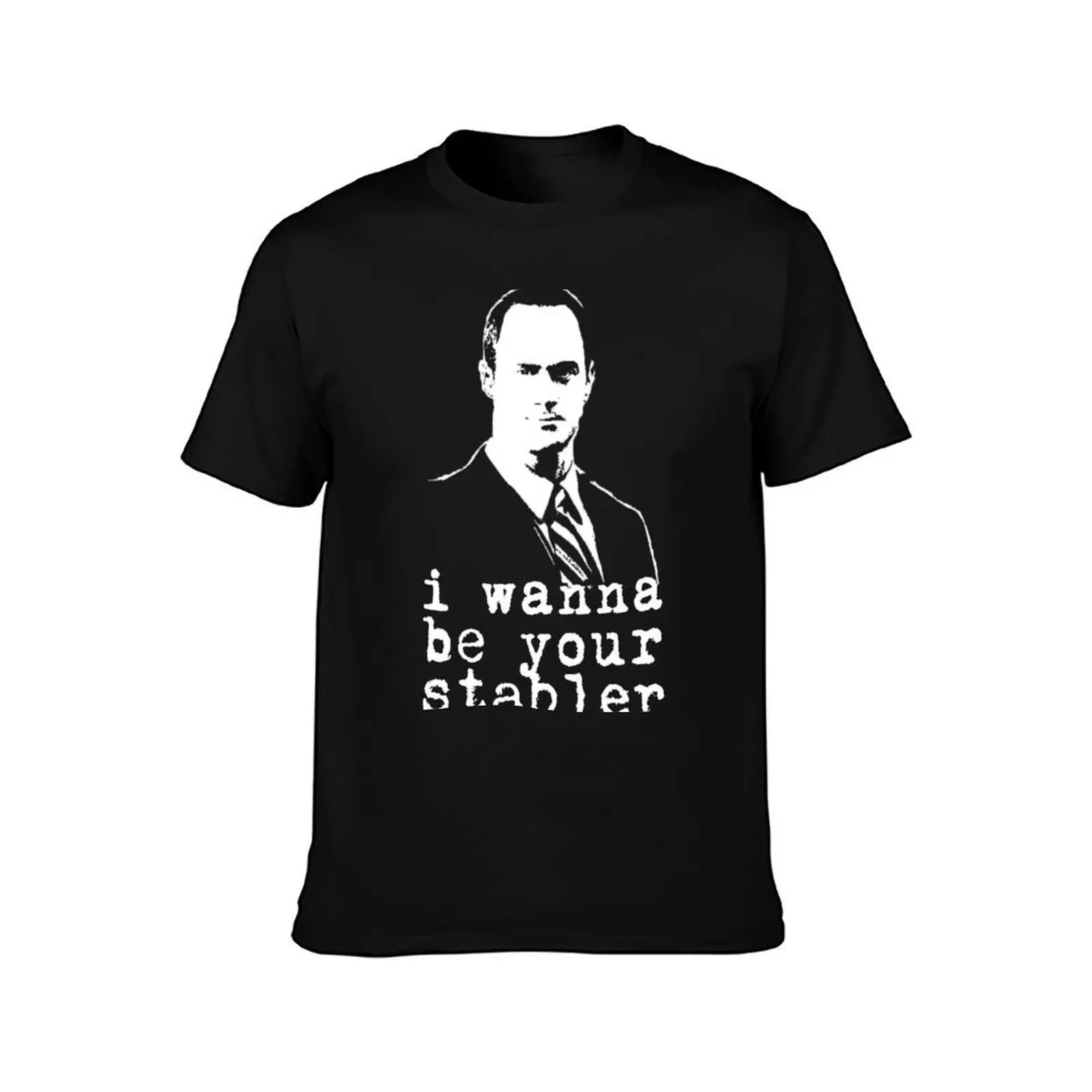 Law and Order SVU - I Wanna Be Your Stabler T-Shirt, Summer Casual Cotton Tee, Oversized Streetwear Tops, Vintage Graphic Print