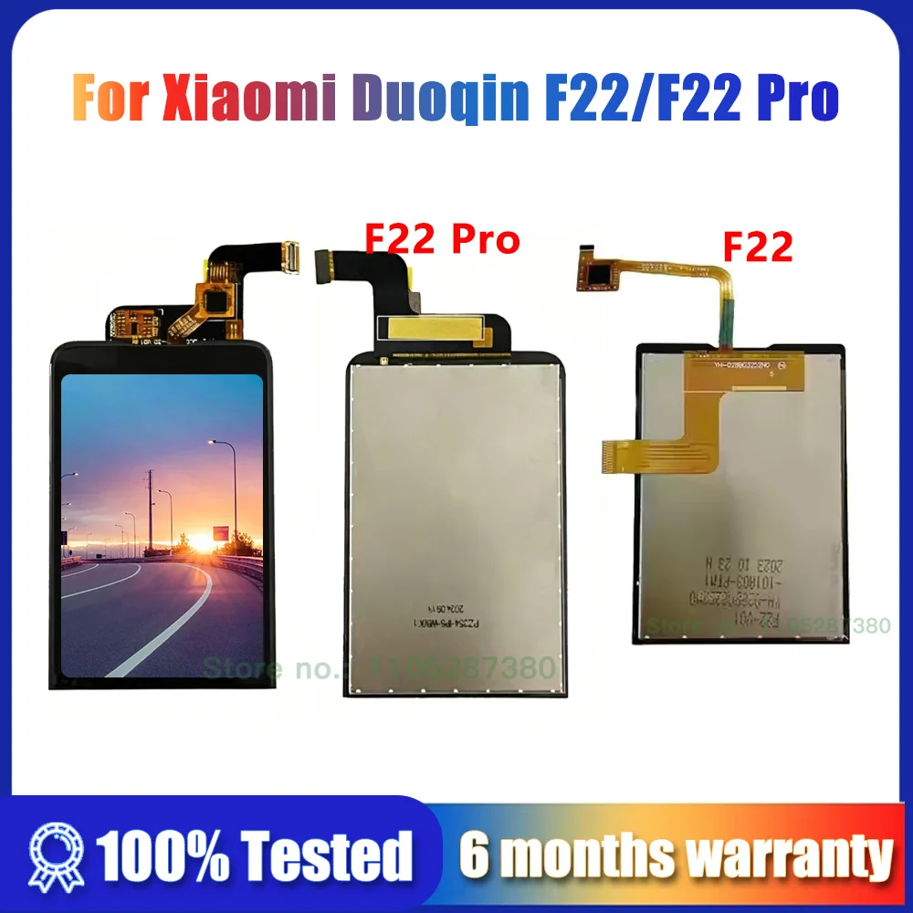 For Xiaomi Duoqin F22 Pro LCD Display Touch Screen Digitizer Glass Panel Sensor Full Assembly For Xiaomi qin F22 Pro Replacement