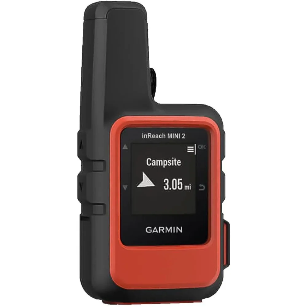 inReach Mini 2, Lightweight and Compact Satellite Communicator, Hiking Handheld, Orange - 010-02602-00